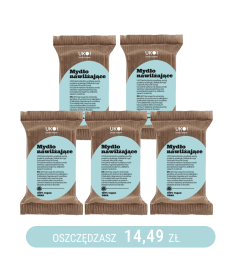 Nawilżające mydło w kostce. UREA - 100 g x5