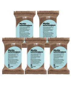 Nawilżające mydło w kostce. UREA - 100g UKOI x5