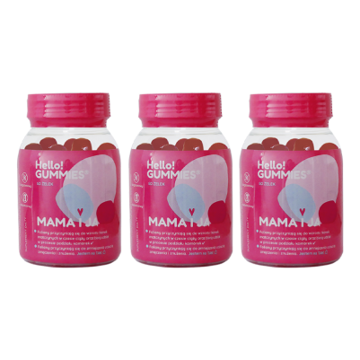 MAMA I JA Żelki dla kobiet w ciąży x3