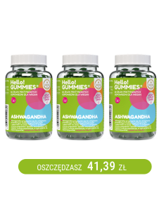 Ashwagandha Vege suplement diety x3