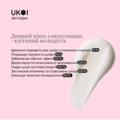Ukoi Krem na Dzień Młodość Komórek z Egzosomami 50ml