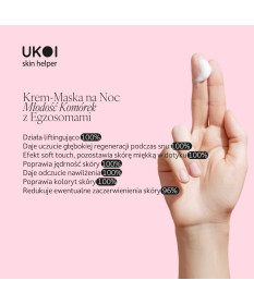 Ukoi Krem-Maska na Noc Młodość Komórek z Egzosomami 50ml