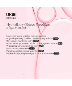 Ukoi Hydrofilowy Olejek do Demakijażu z Egzosomami 200ml