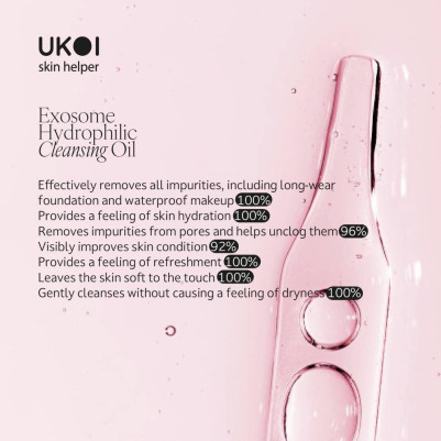 Ukoi Hydrofilowy Olejek do Demakijażu z Egzosomami 200ml