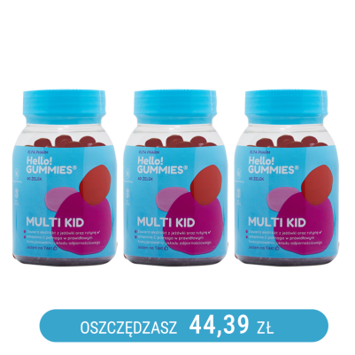 MULTI KID Żelki dla dzieci x3