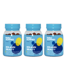 KOLAGEN BEAUTY Żelki z kolagenem i kwasm hialuronowym x3