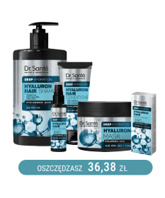 Zestaw intensywnie nawilżający włosy Dr. Sante z kwasem hialuronowym