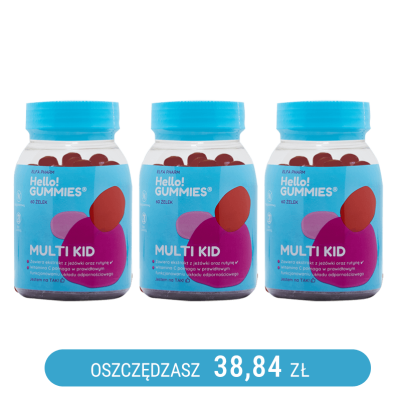 MULTI KID Żelki dla dzieci x3