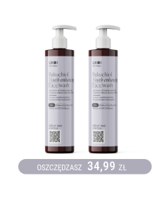 UKOI Żel do Mycia Twarzy Rewitalizujący z Bakuchiolem x2