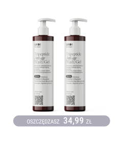 UKOI Żel do Mycia Twarzy Anti-age z tripeptydami x2