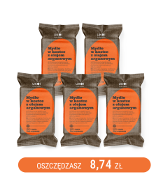 Mydło w kostce z olejem arganowym 100g UKOI x5