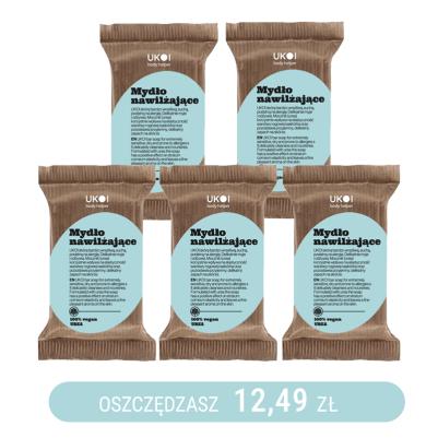 Nawilżające mydło w kostce. UREA - 100 g x5