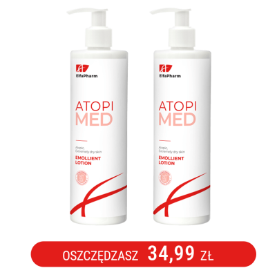 ATOPI MED Mleczko - emolient Elfa Pharm 400ml x2