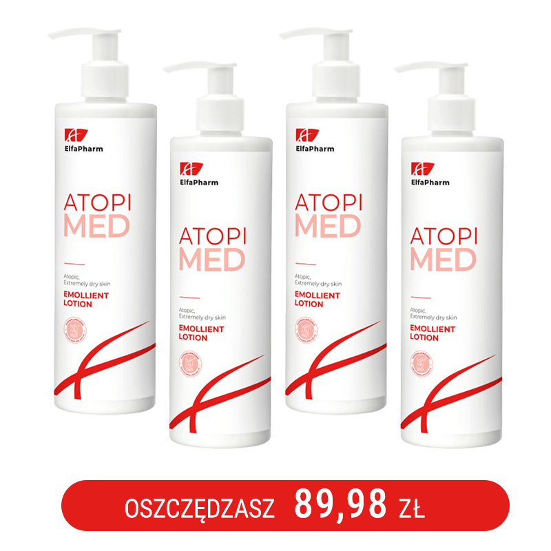 ATOPI MED Mleczko - emolient Elfa Pharm 400m x4