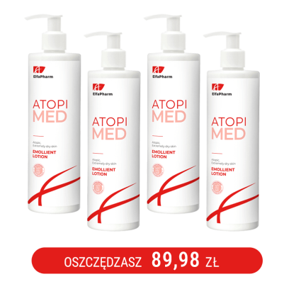 ATOPI MED Mleczko - emolient Elfa Pharm 400m x4