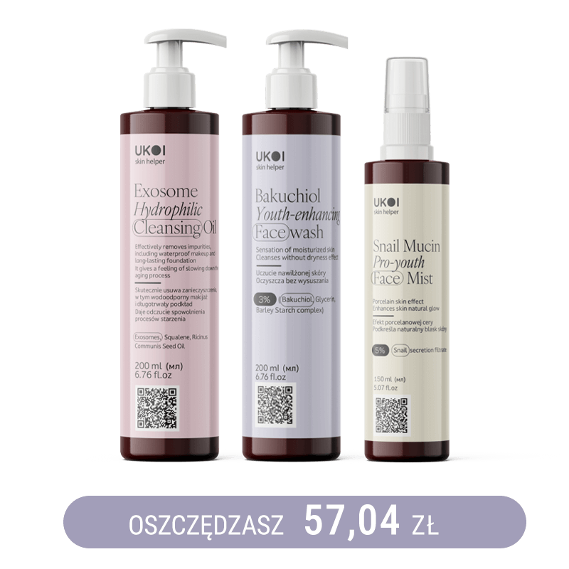 Zestaw UKOI perfekcyjne oczyszczanie twarzy