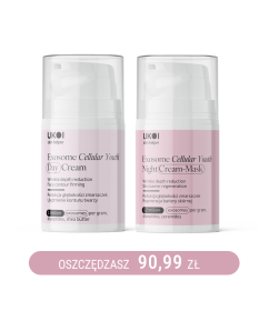 Zestaw kremów do twarzy UKOI z egzosomami