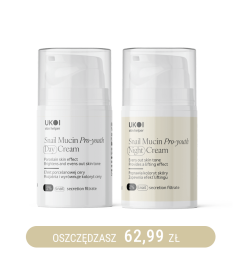 Zestaw kremów do twarzy UKOI z filtratem śluzu ślimaka