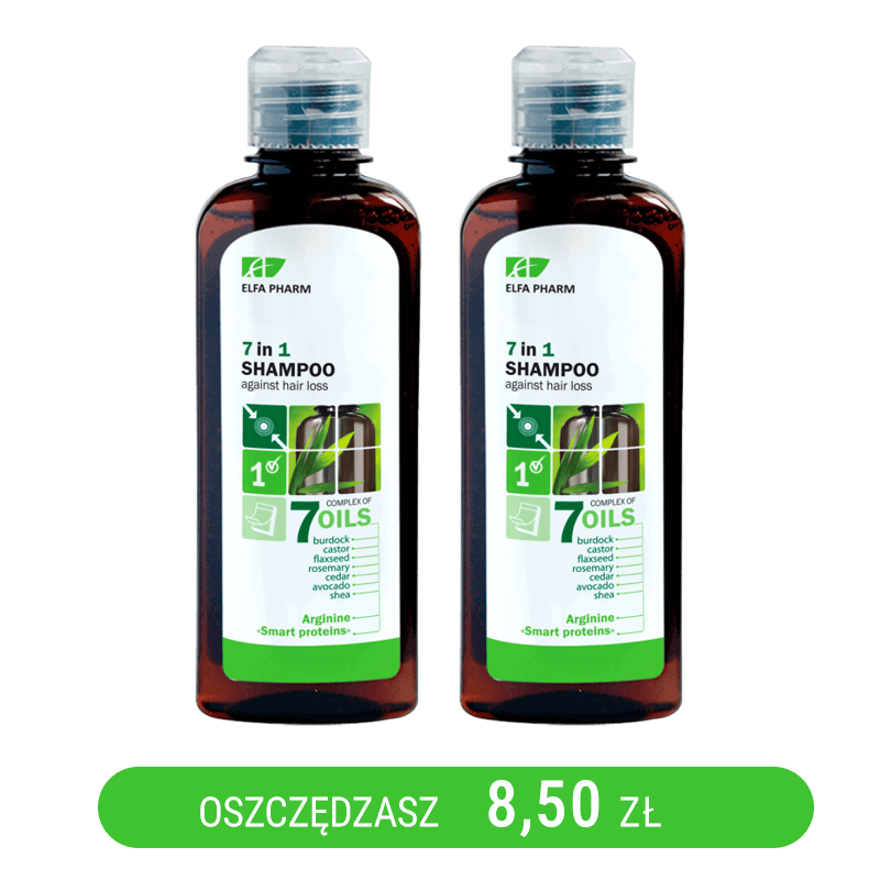 Szampon 7 w 1 przeciw wypadaniu włosów Elfa Pharm x2