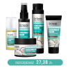 Zestaw do włosów z olejem kokosowym Dr. Sante