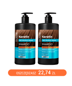 Keratin Szampon Dr. Sante 1000ml x2