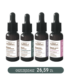 Zestaw Perły Rynku 2025 Sera do twarzy Green Pharmacy