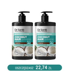 Coconut Hair Szampon Dr. Sante 1000ml x2