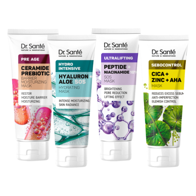 Zestaw maseczek do twarzy Dr. Sante