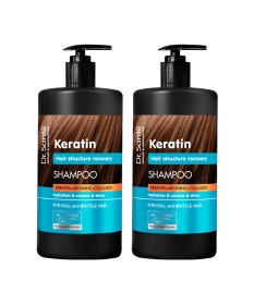 Keratin Szampon Dr. Sante 1000ml x2