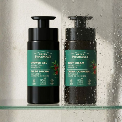 Żel pod prysznic zielona kawa i olejek imbirowy Green Pharmacy 739 ml