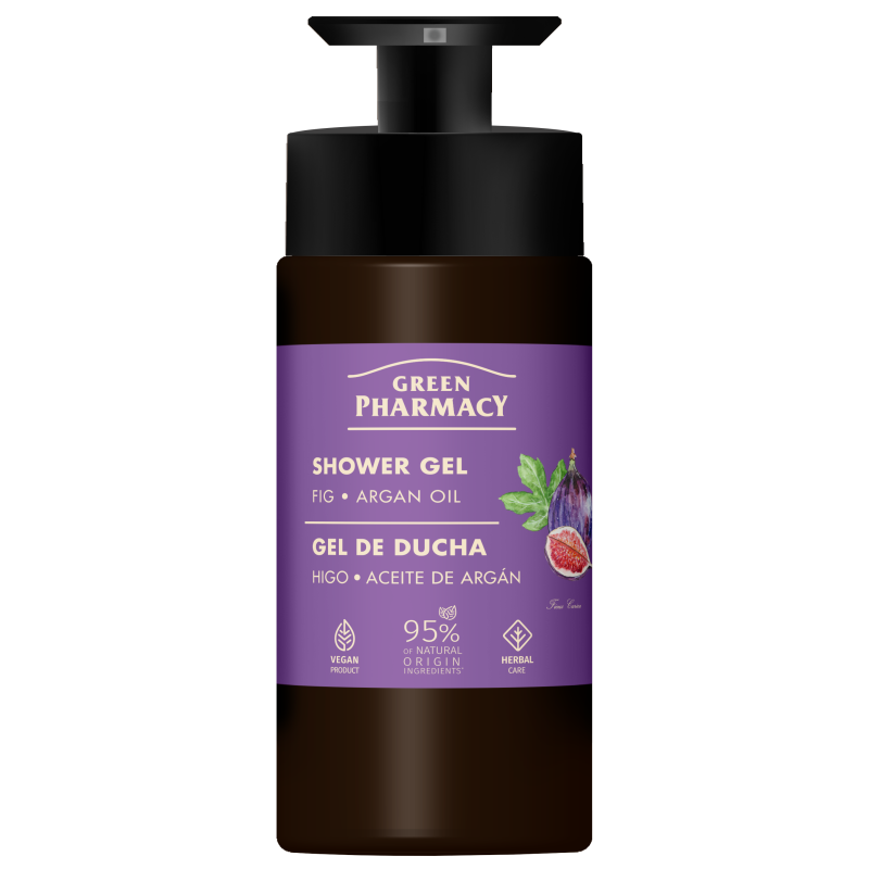 Żel pod prysznic figa i olejek arganowy Green Pharmacy 739 ml