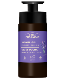 Żel pod prysznic lawenda i olej lniany Green Pharmacy 739 ml