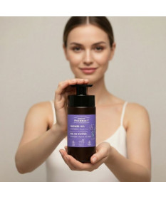 Żel pod prysznic lawenda i olej lniany Green Pharmacy 739 ml