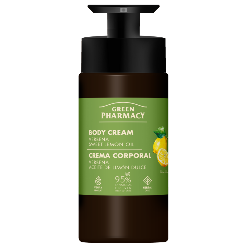 Krem do ciała werbena i olejek ze słodkiej cytryny Green Pharmacy 739ml