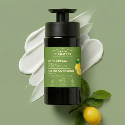 Krem do ciała werbena i olejek ze słodkiej cytryny Green Pharmacy 739ml