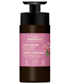 Krem do ciała róża damasceńska i masło shea Green Pharmacy 739ml