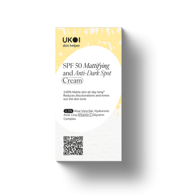 Ukoi SPF 50 Krem Matujący i Przeciw Przebarwieniom