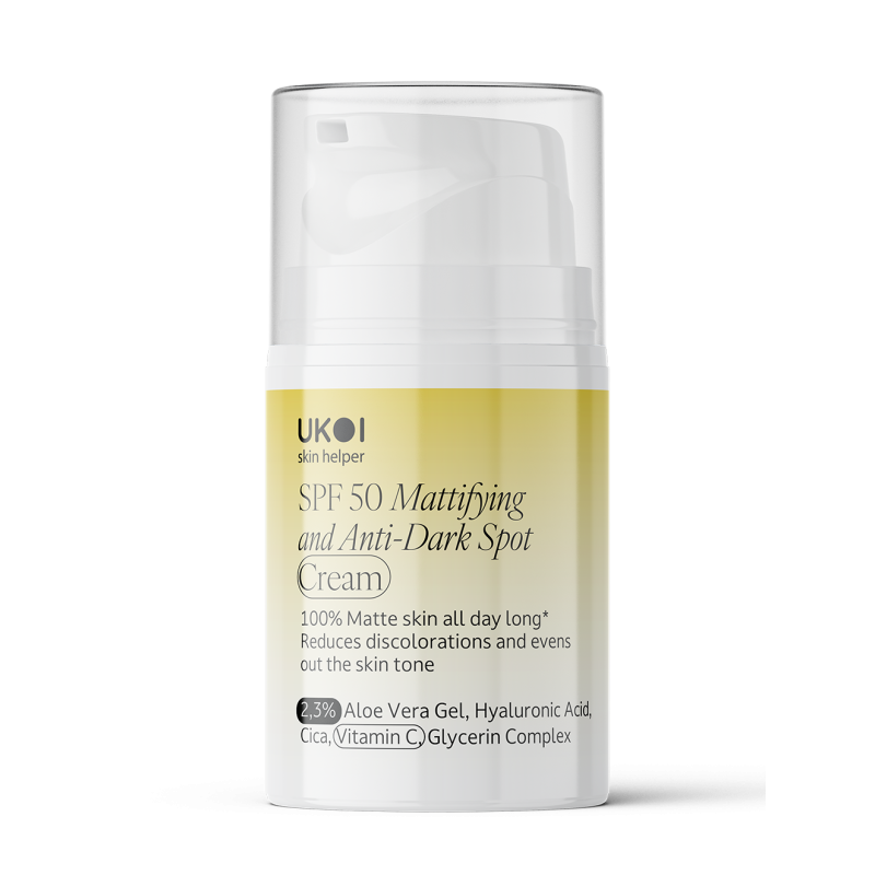 Ukoi SPF 50 Krem Matujący i Przeciw Przebarwieniom 50ml