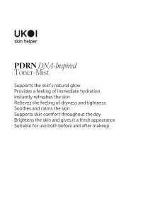 Ukoi PDRN DNA-Inspired Toner w Mgiełce 150ml