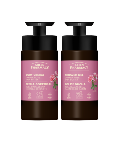 Zestaw XL do pielęgnacji ciała z różą damasceńską i masłem shea Green Pharmacy