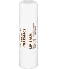 Green Pharmacy Ochronny balsam do ust dzika róża i olej migdałowy 3,6 g