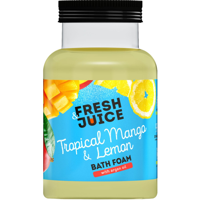 Pianka do kąpieli Tropical Mango & Lemon Fresh Juice 550ml