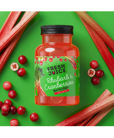 Pianka do kąpieli Rhubard & Cranberries Fresh Juice 550ml