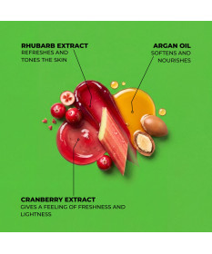 Pianka do kąpieli Rhubard & Cranberries Fresh Juice 550ml