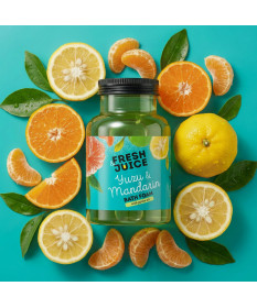 Pianka do kąpieli Yuzu & Mandarin Fresh Juice 550ml
