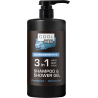 Cool Men Ultrasensitive Szampon I Żel pod prysznic 3 w 1 1000 ml