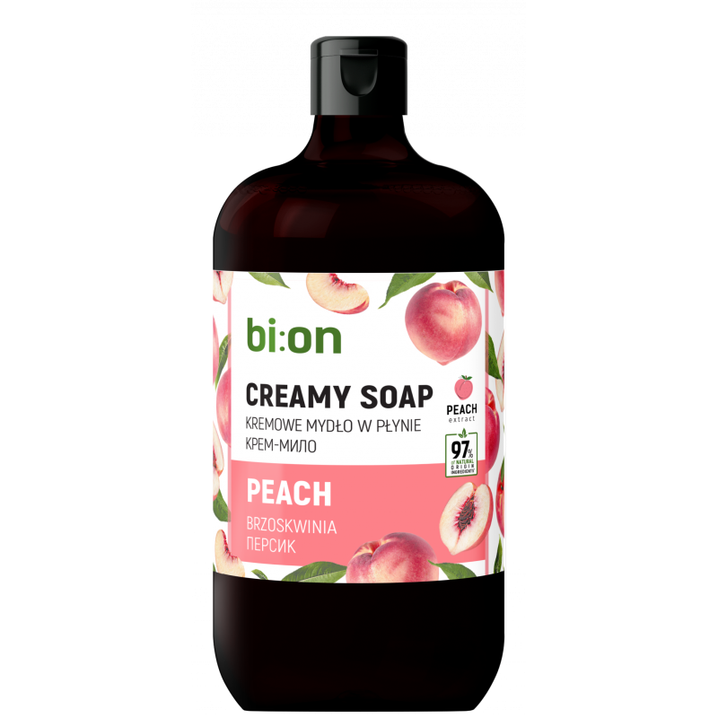 Kremowe mydło w płynie Brzoskwinia bi:on 946ml