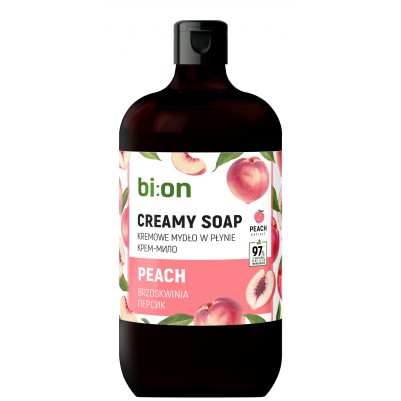 Kremowe mydło w płynie Brzoskwinia bi:on 946ml