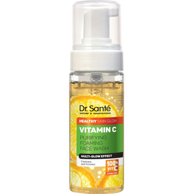 Vitamin C Oczyszczająca pianka do mycia twarzy Dr. Santé 150ml