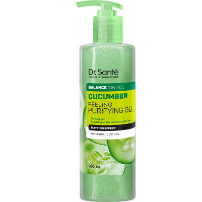 Cucumber Peelingujący żel oczyszczający Dr. Santé 200ml